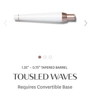 T3 Tousled Waves Tapered Barrel